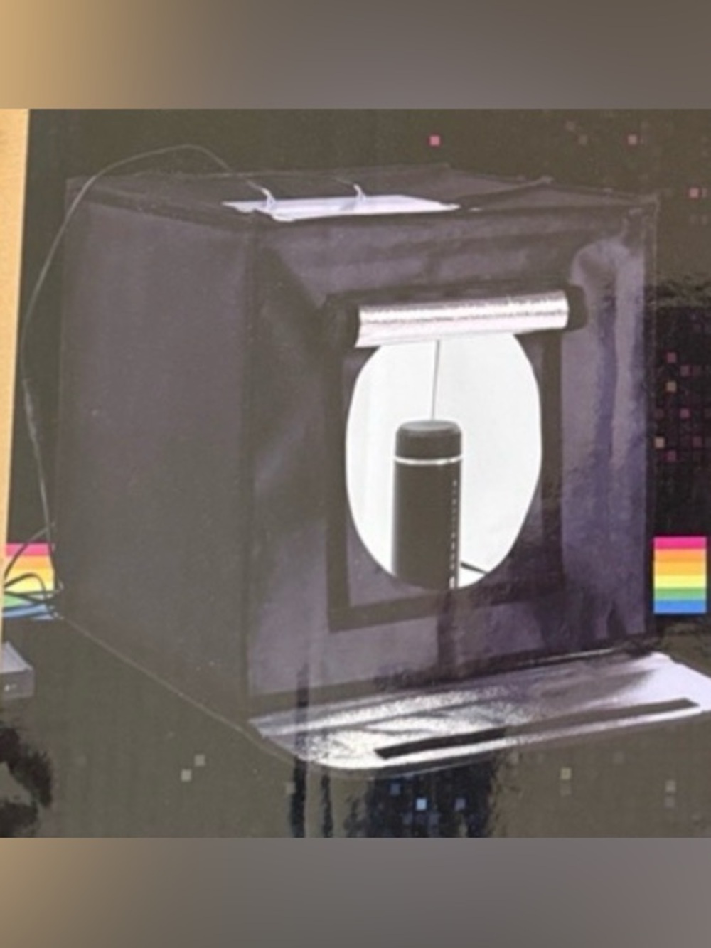Polaroid Studio Box Photography Tent with Bright White LED Light Panel NEW